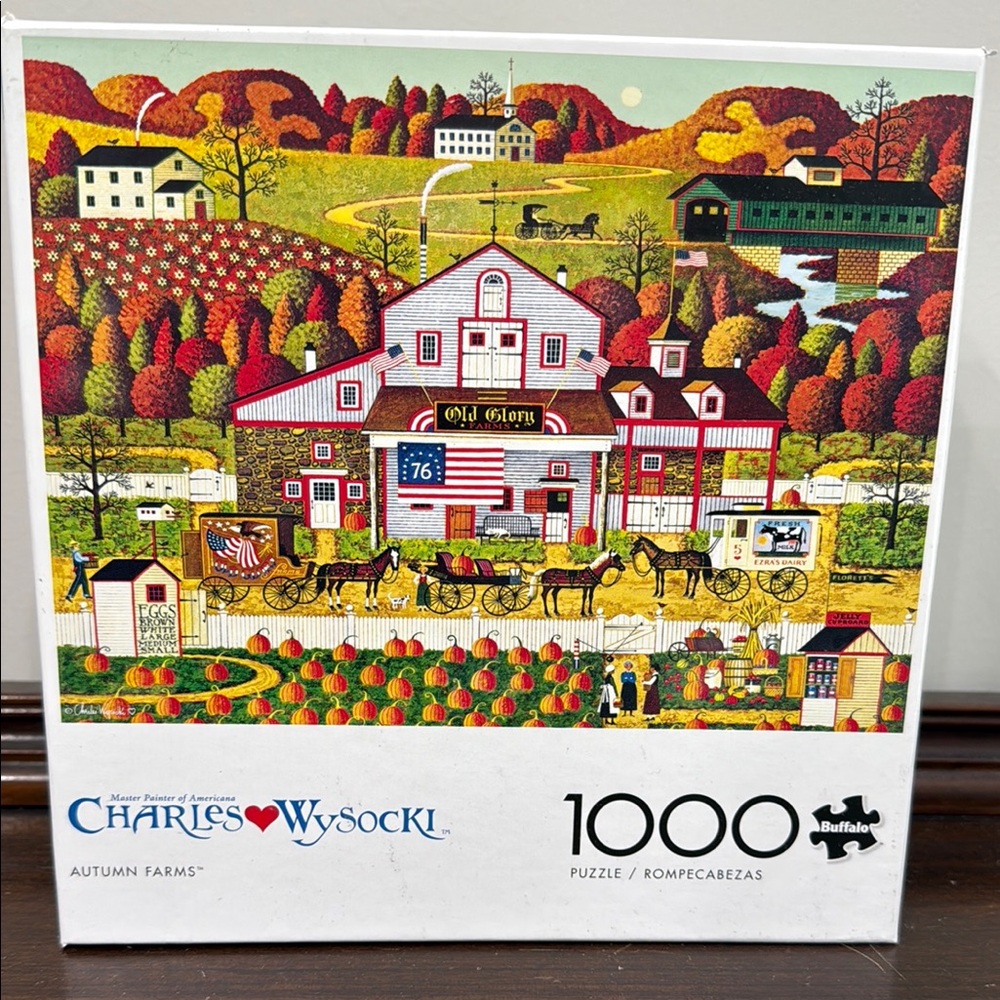 Buffalo Games Charles Wysocki Autumn Farms Puzzle